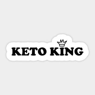 Keto King Sticker